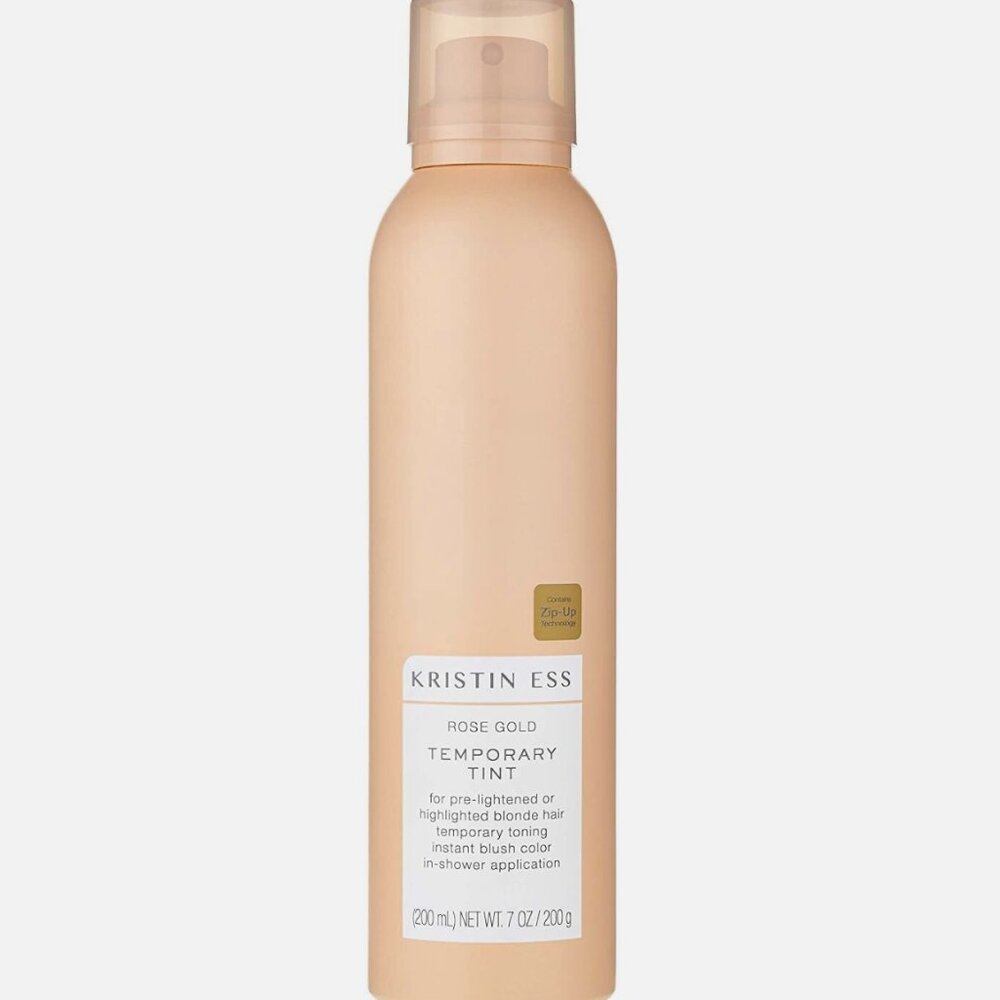 Kristin Ess Rose Gold Temporary Tint Spray 7 Ounce brand new